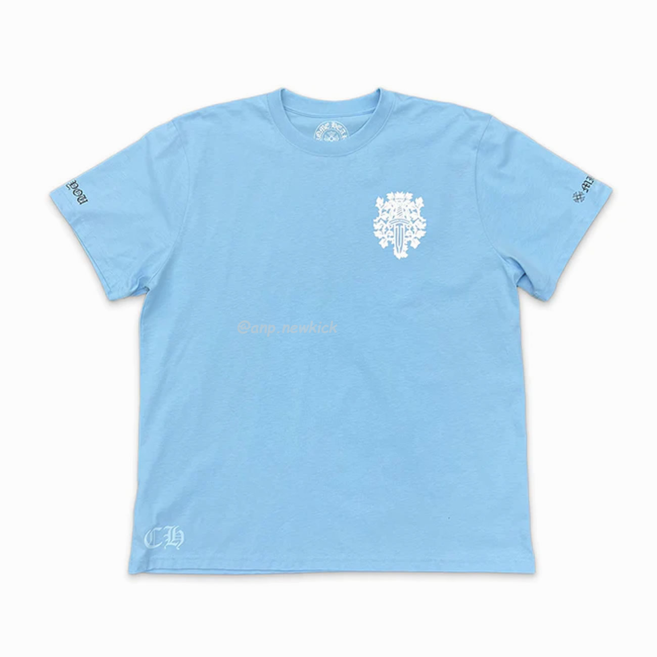Chrome Hearts Vine Dagger T Shirt Baby Blue (1) - www.newkick.vip